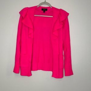 Charter Club Cashmere Ruffle Cardigan